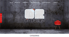 Desktop Screenshot of ordesign.com.br